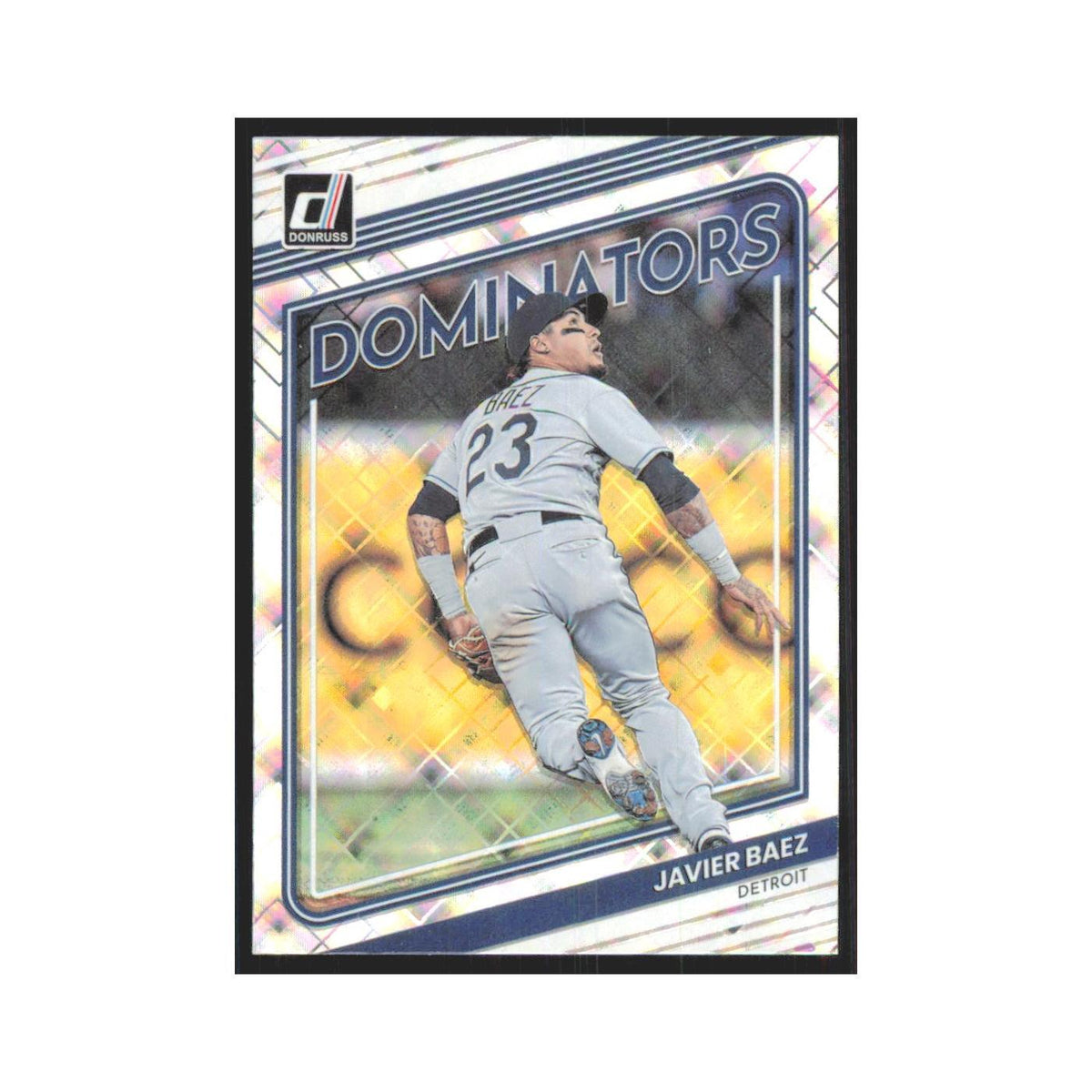2022 Donruss Javier Baez Tigers #D-3
