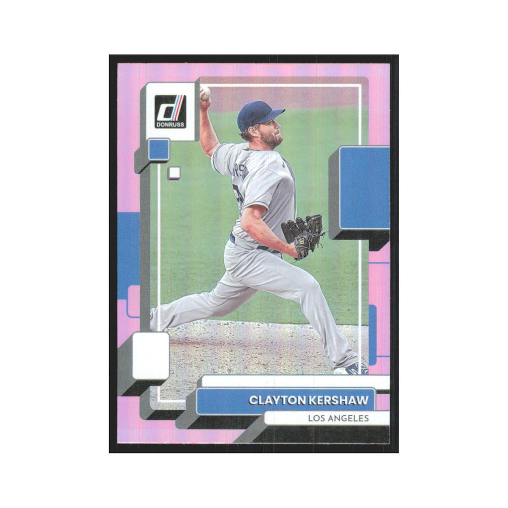 2022 Donruss Pink Clayton Kershaw Dodgers #85