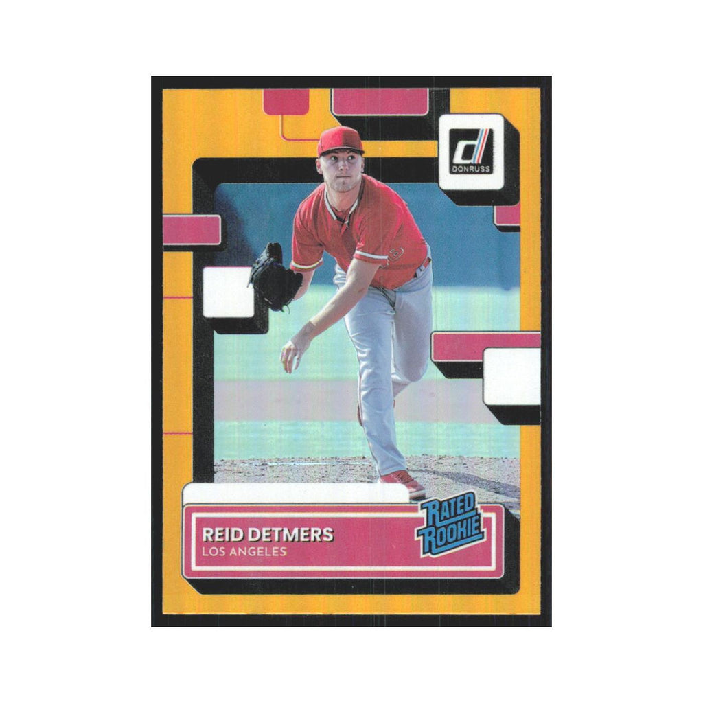 2022 Donruss Orange Reid Detmers Angels #43