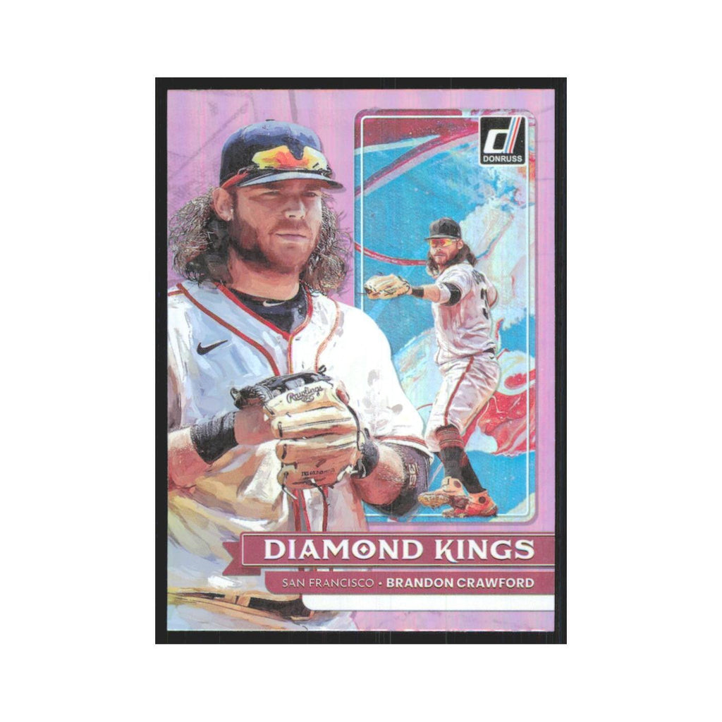 2022 Donruss Pink Brandon Crawford Giants #26