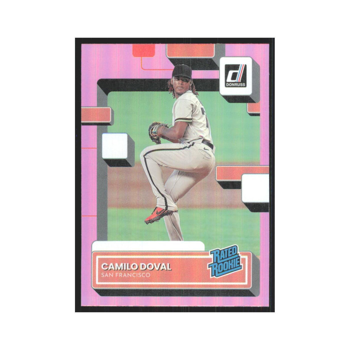 2022 Donruss Pink Camilo Doval RC Giants #72