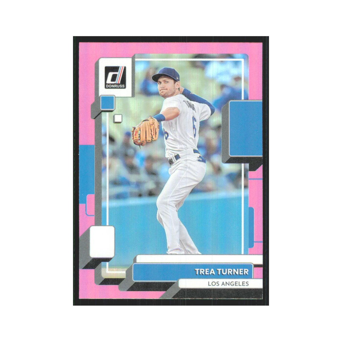 2022 Donruss Pink Trea Turner Dodgers #149