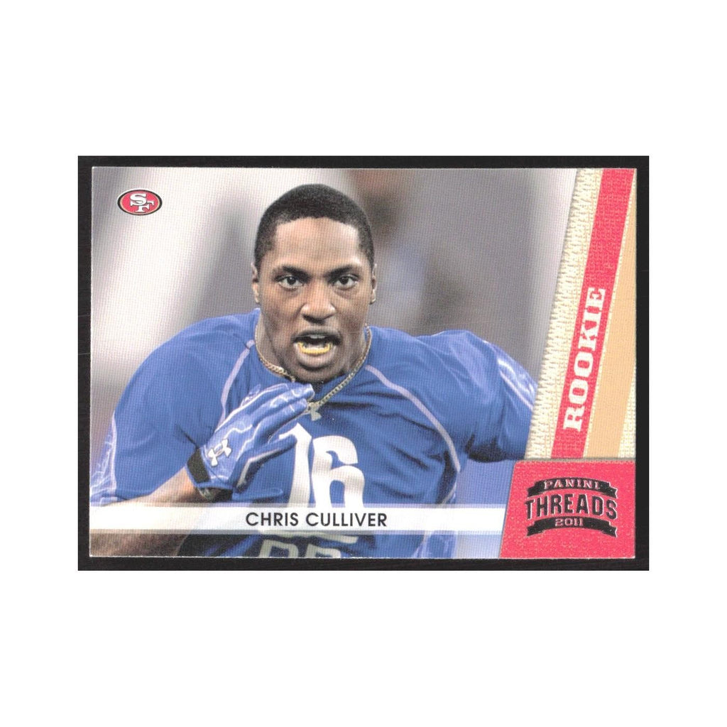 2011 Panini Threads Chris Culliver RC 49ers #172