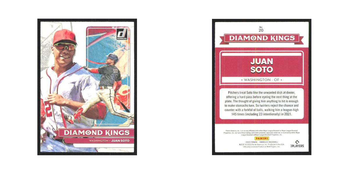 2022 Donruss Juan Soto Nationals #20