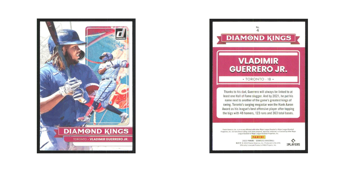 2022 Donruss Vladimir Guerrero Jr. Blue Jays #4