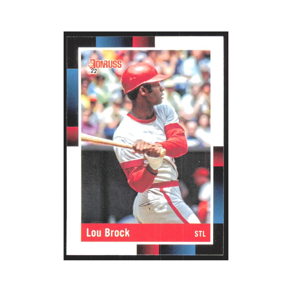 2022 Donruss Lou Brock Cardinals #277