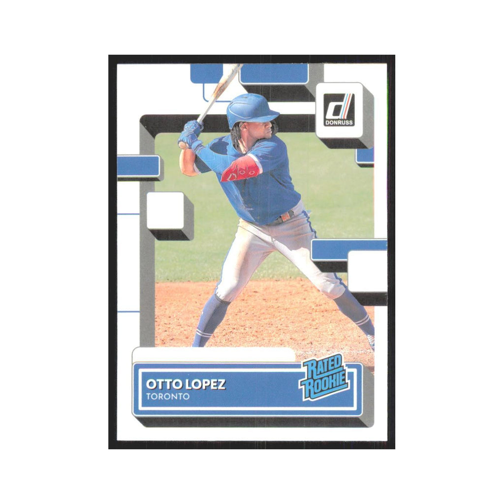 2022 Donruss Otto Lopez RC Blue Jays #49