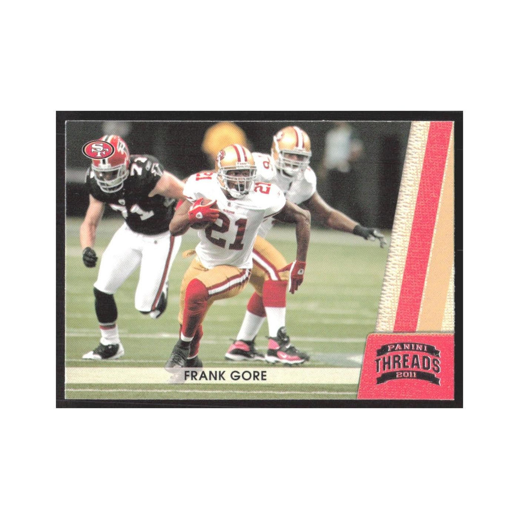 2011 Panini Threads Frank Gore 49ers #125