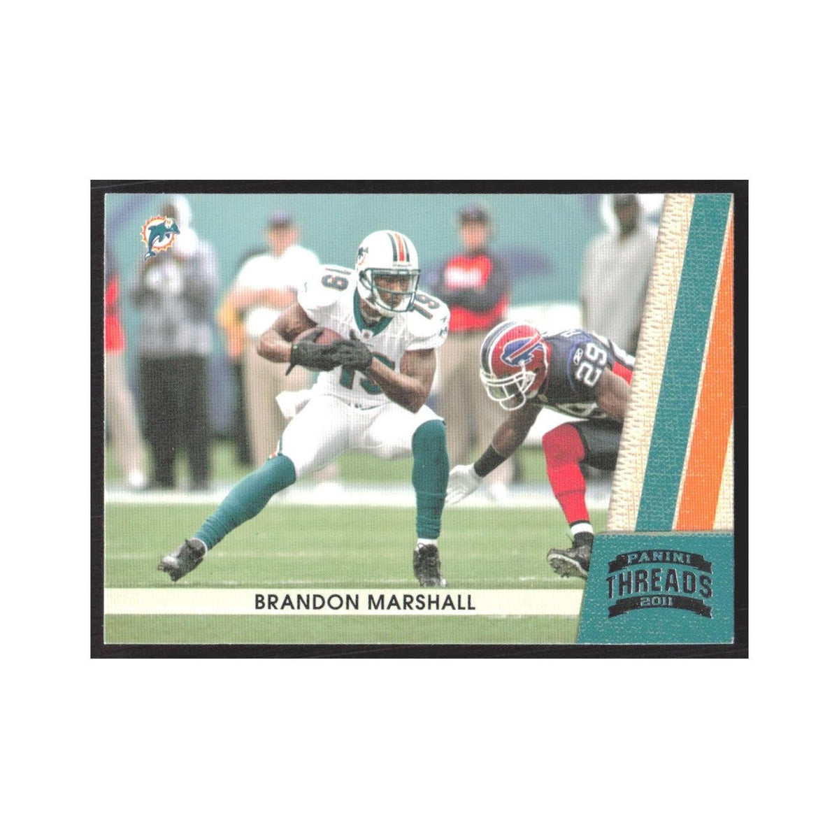 2011 Panini Threads Brandon Marshall Dolphins #77