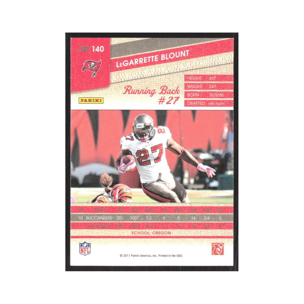 2011 Panini Threads LeGarrette Blount Buccaneers #140