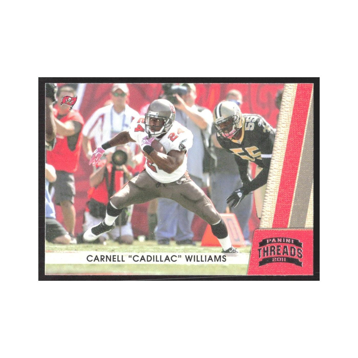 2011 Panini Threads Carnell Cadillac Williams Buccaneers #137