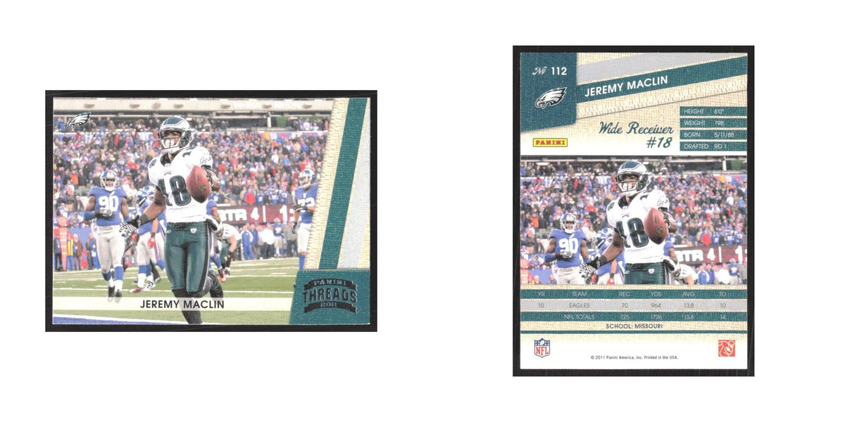 2011 Panini Threads Jeremy Maclin Eagles #112
