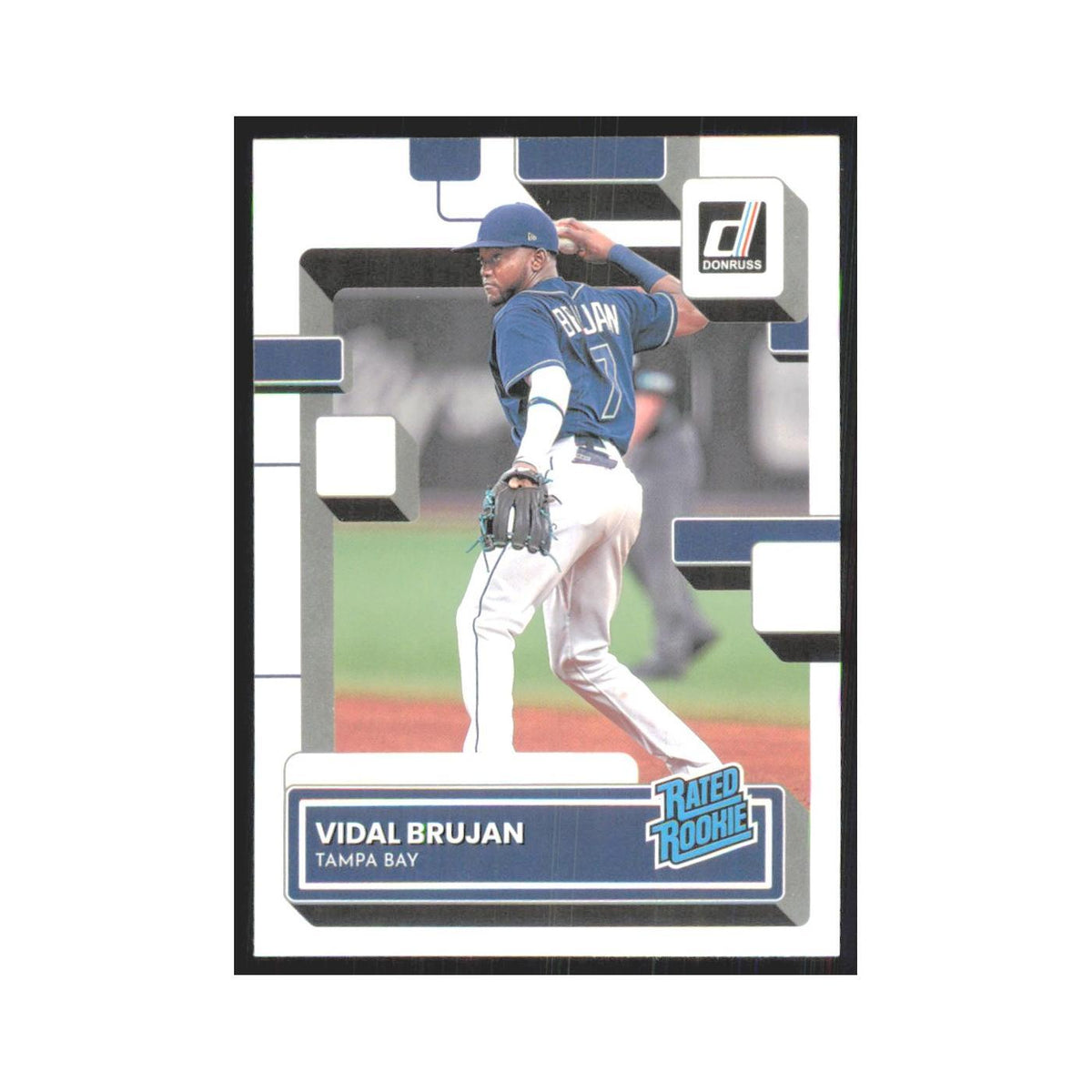2022 Donruss Vidal Brujan RC Rays #38