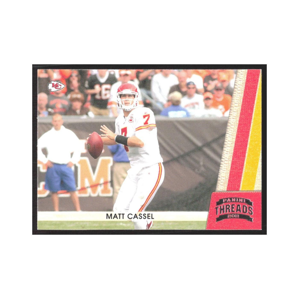 2011 Panini Threads Matt Cassel Chiefs #75
