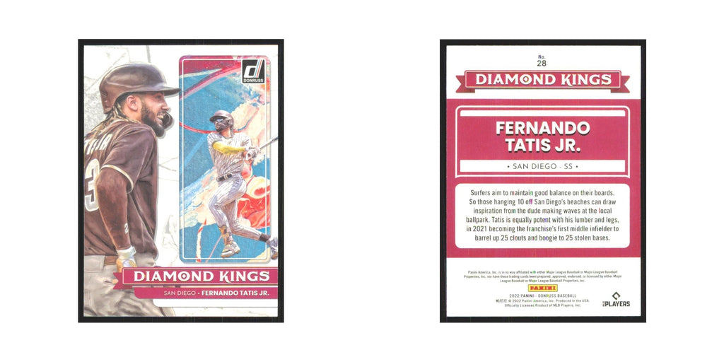 2022 Donruss Fernando Tatis Jr. Padres #28