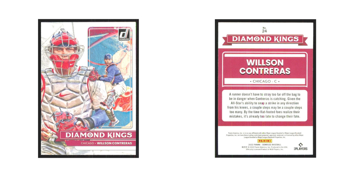 2022 Donruss Willson Contreras Cubs #24