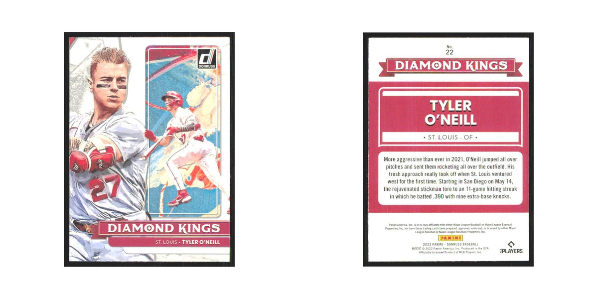 2022 Donruss Tyler O'Neill Cardinals #22