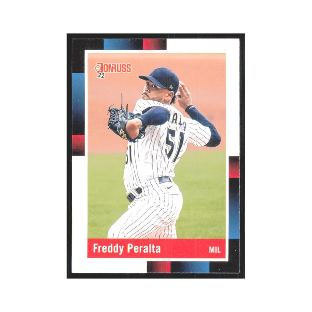 2022 Donruss Freddy Peralta Brewers #249