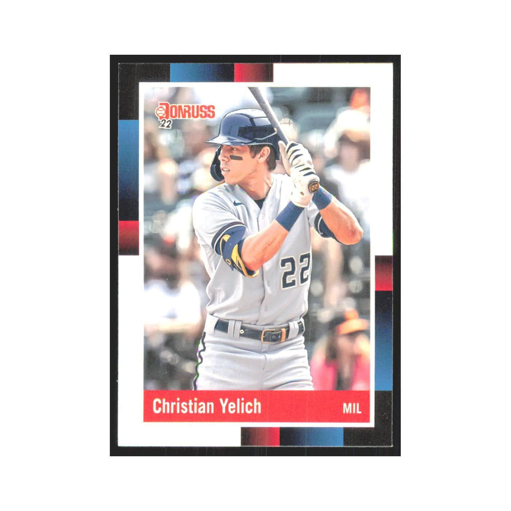 2022 Donruss Christian Yelich Brewers #266