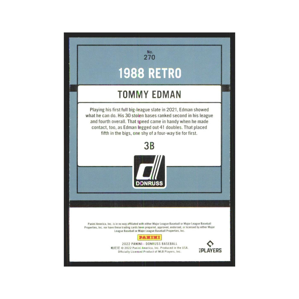 2022 Donruss Tommy Edman Cardinals #270