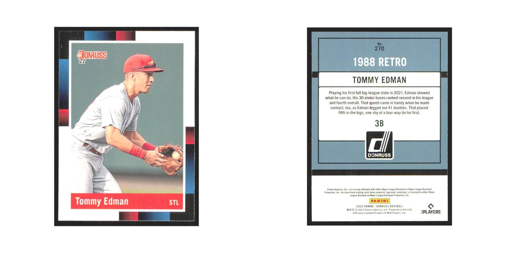 2022 Donruss Tommy Edman Cardinals #270