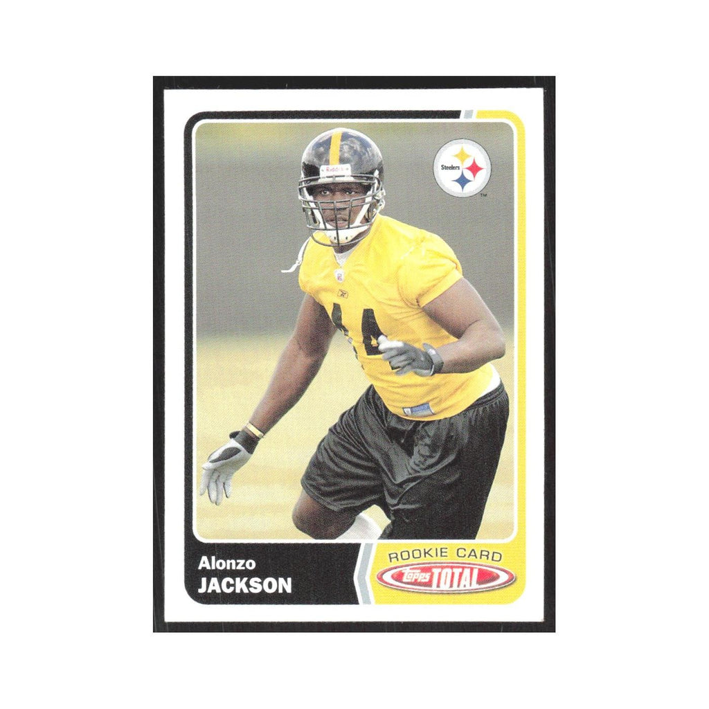 2003 Topps Total Alonzo Jackson RC Steelers #448