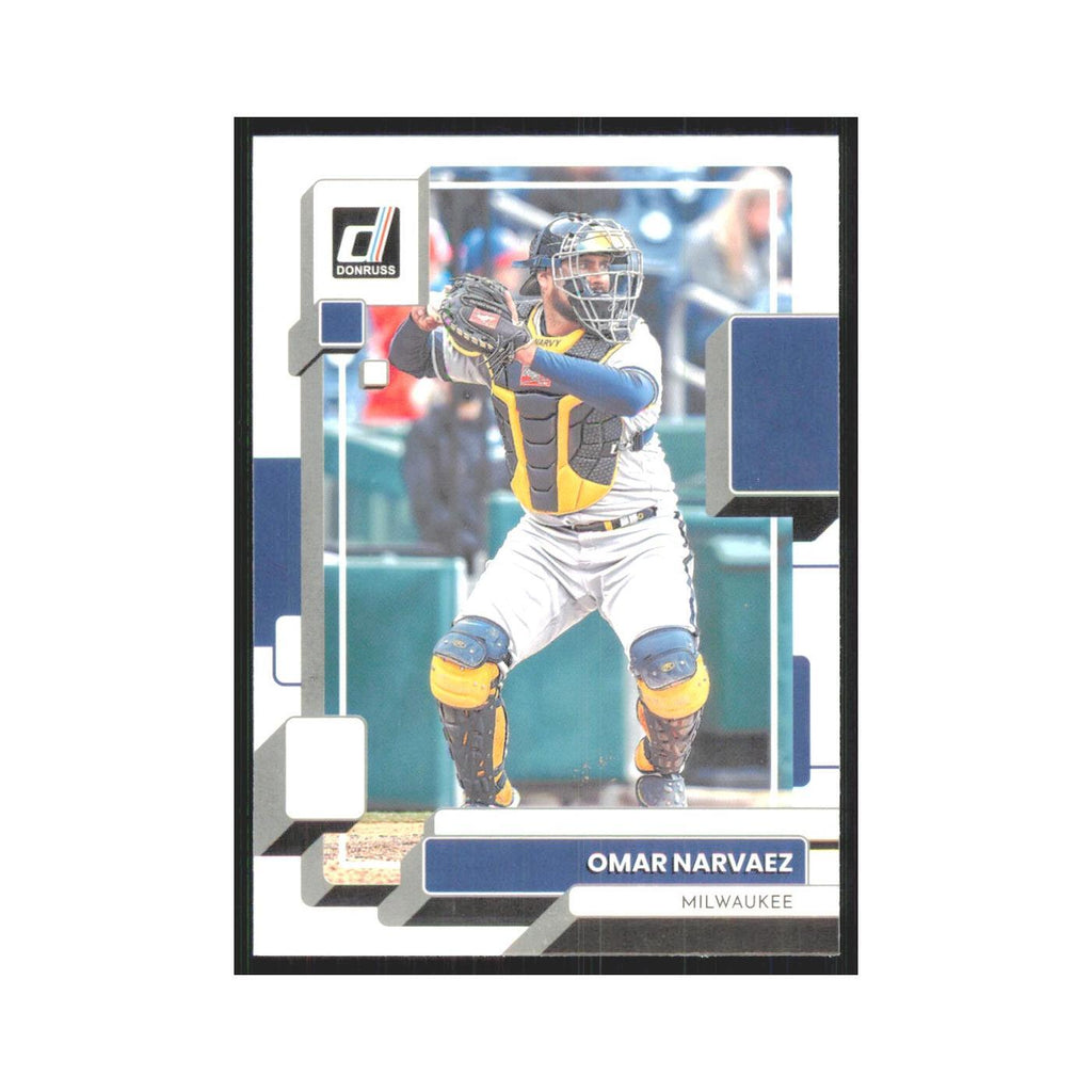 2022 Donruss Omar Narvaez Brewers #116