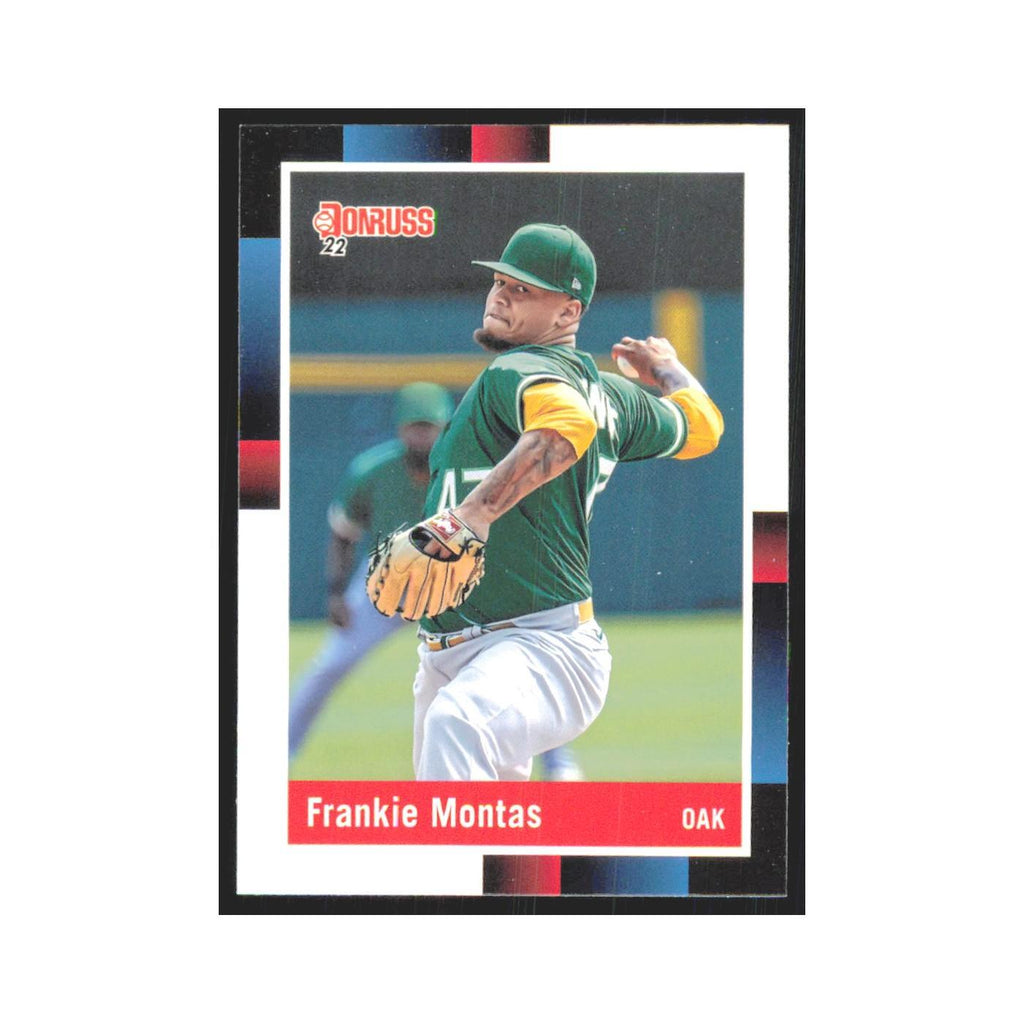 2022 Donruss Frankie Montas Athletics #244