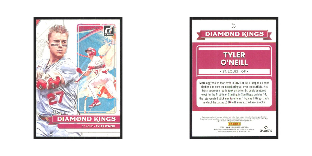2022 Donruss Tyler O'Neill Cardinals #22