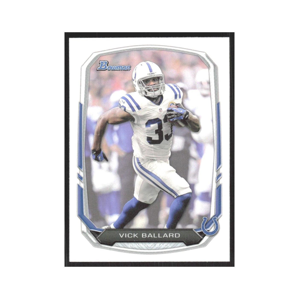 2013 Bowman Vick Ballard Colts #97