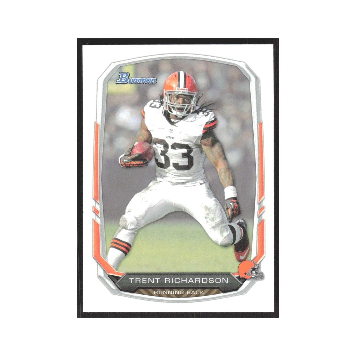 2013 Bowman Trent Richardson Browns #37