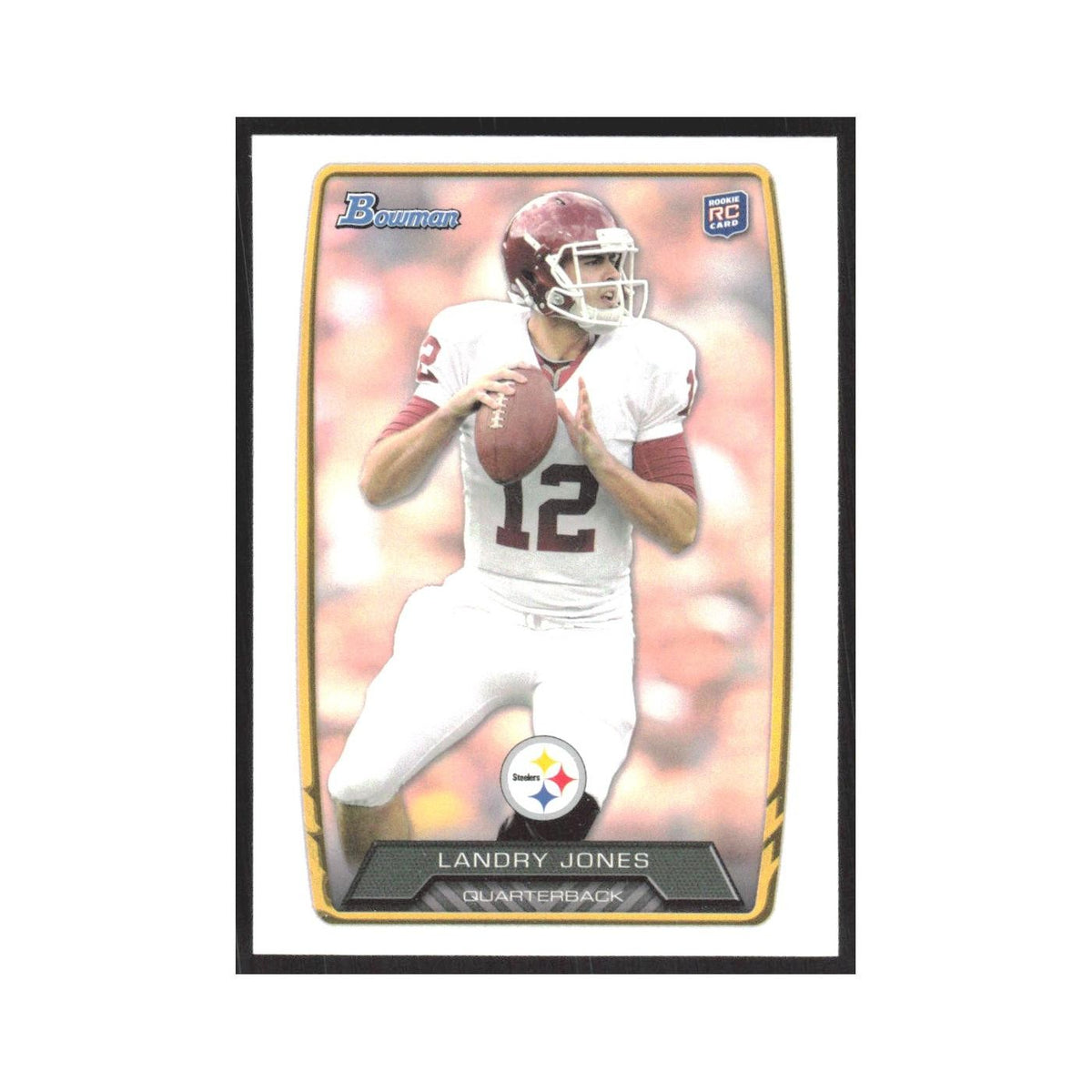2013 Bowman Landry Jones RC Steelers #219