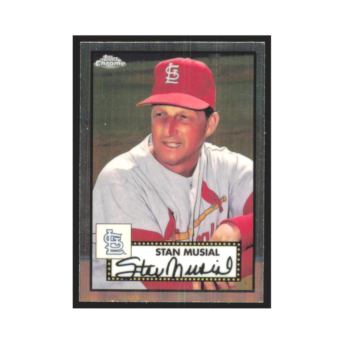2021 Topps Chrome Stan Musial Cardinals #601