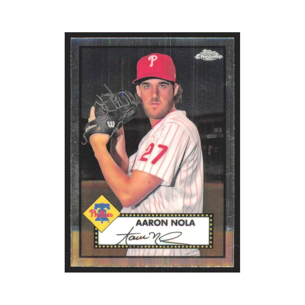2021 Topps Chrome Aaron Nola Phillies #206