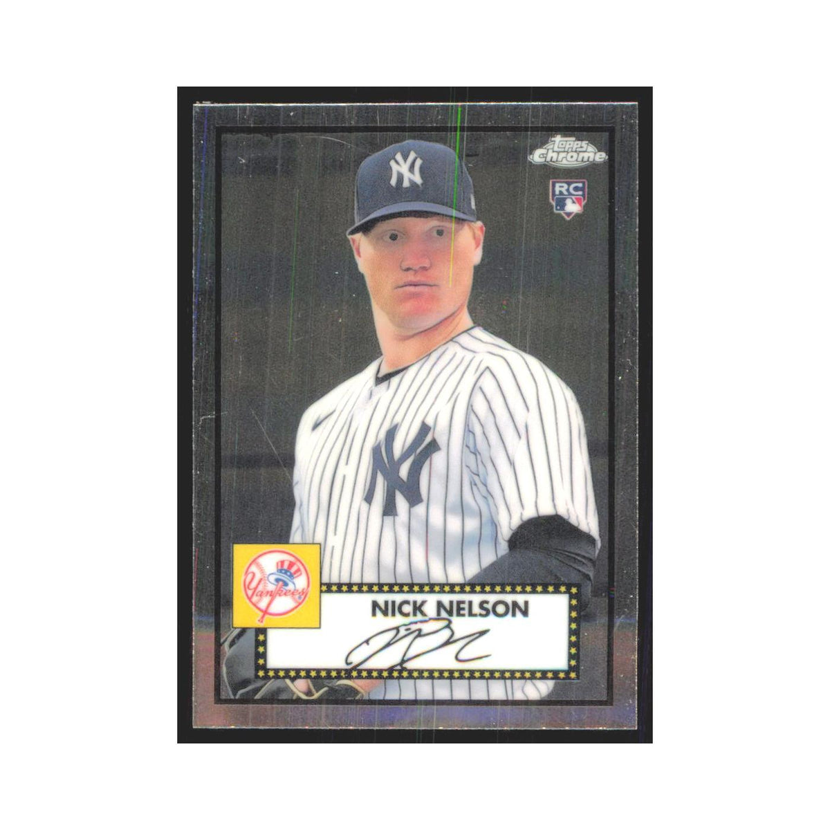 2021 Topps Chrome Nick Nelson RC Yankees #107