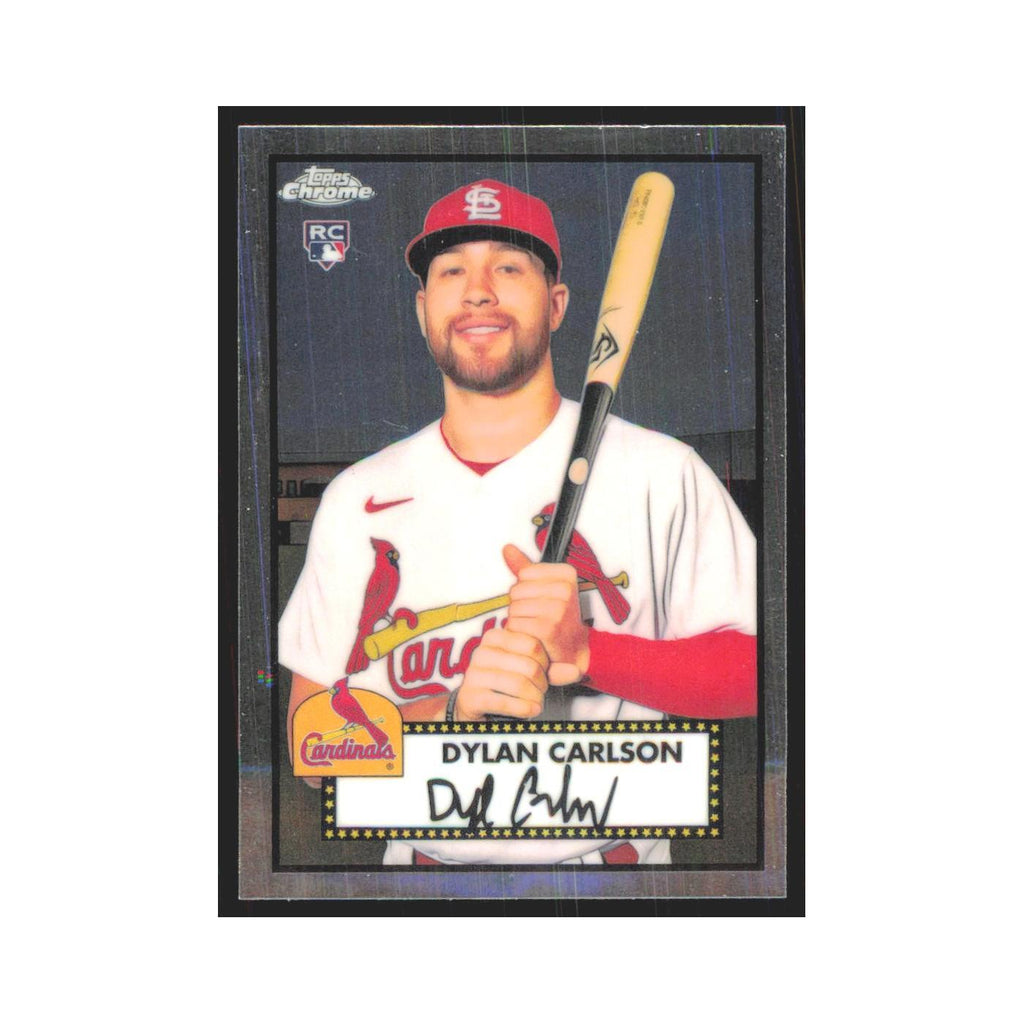 2021 Topps Chrome Dylan Carlson RC Cardinals #15