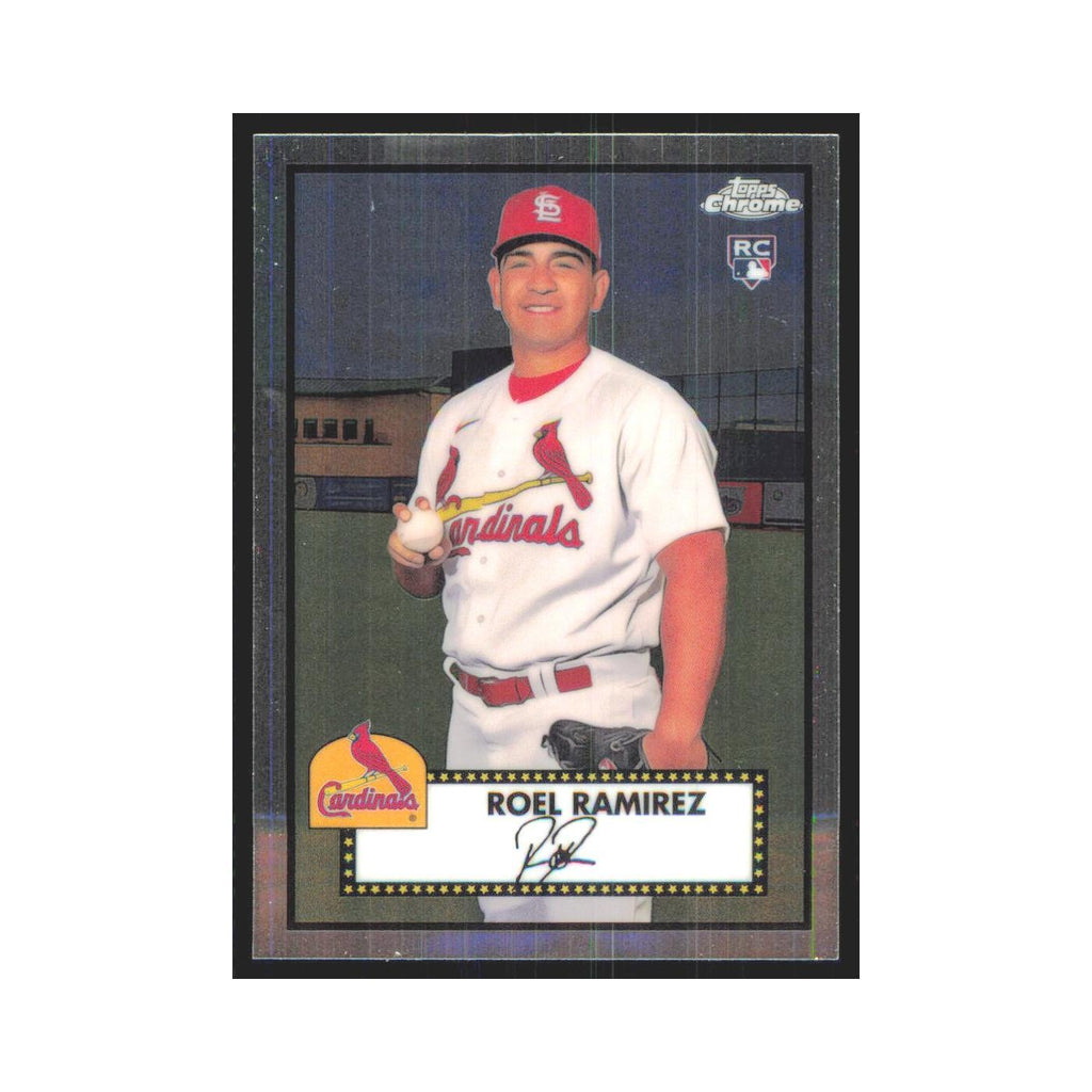 2021 Topps Chrome Roel Ramirez RC Cardinals #129
