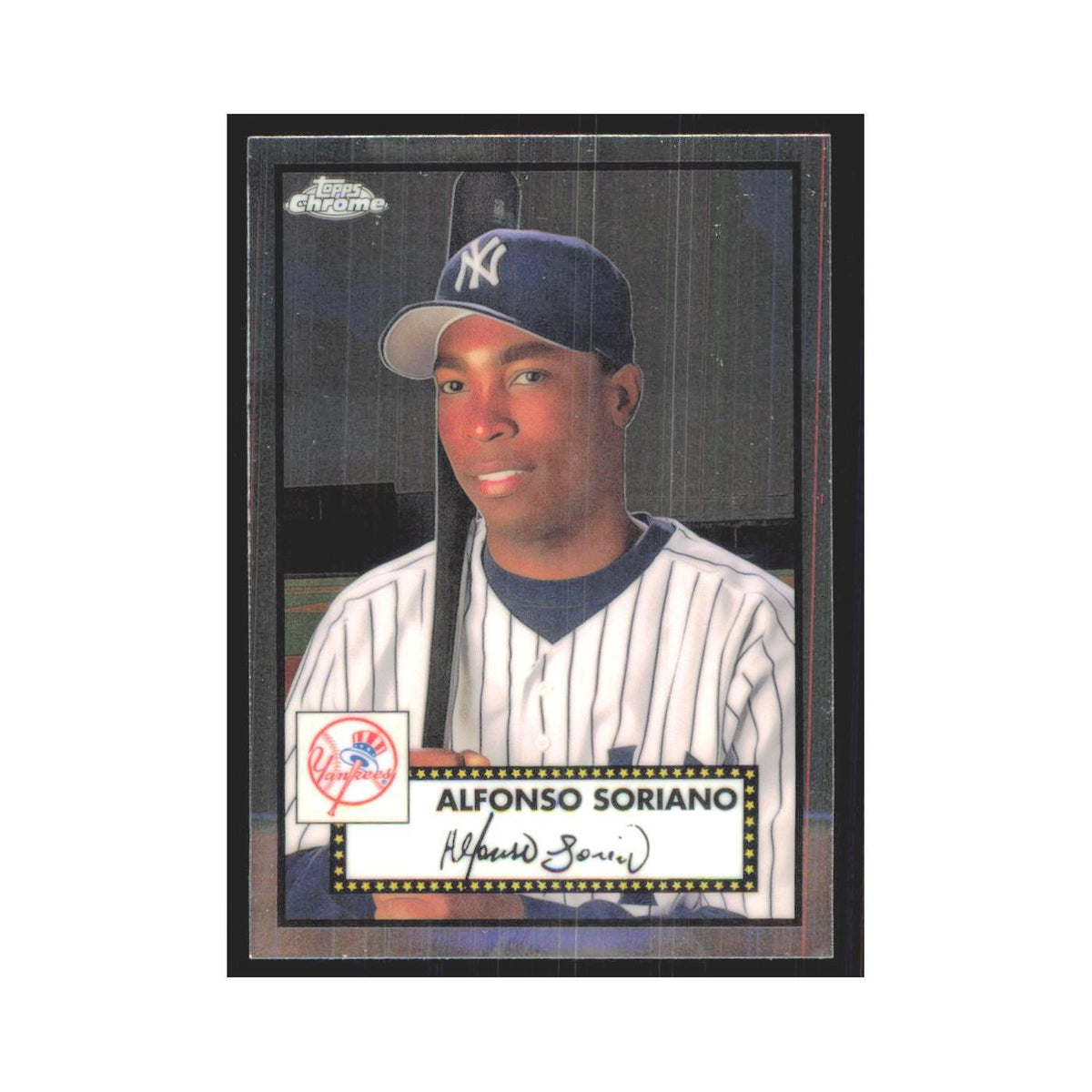 2021 Topps Chrome Alfonso Soriano Yankees #549