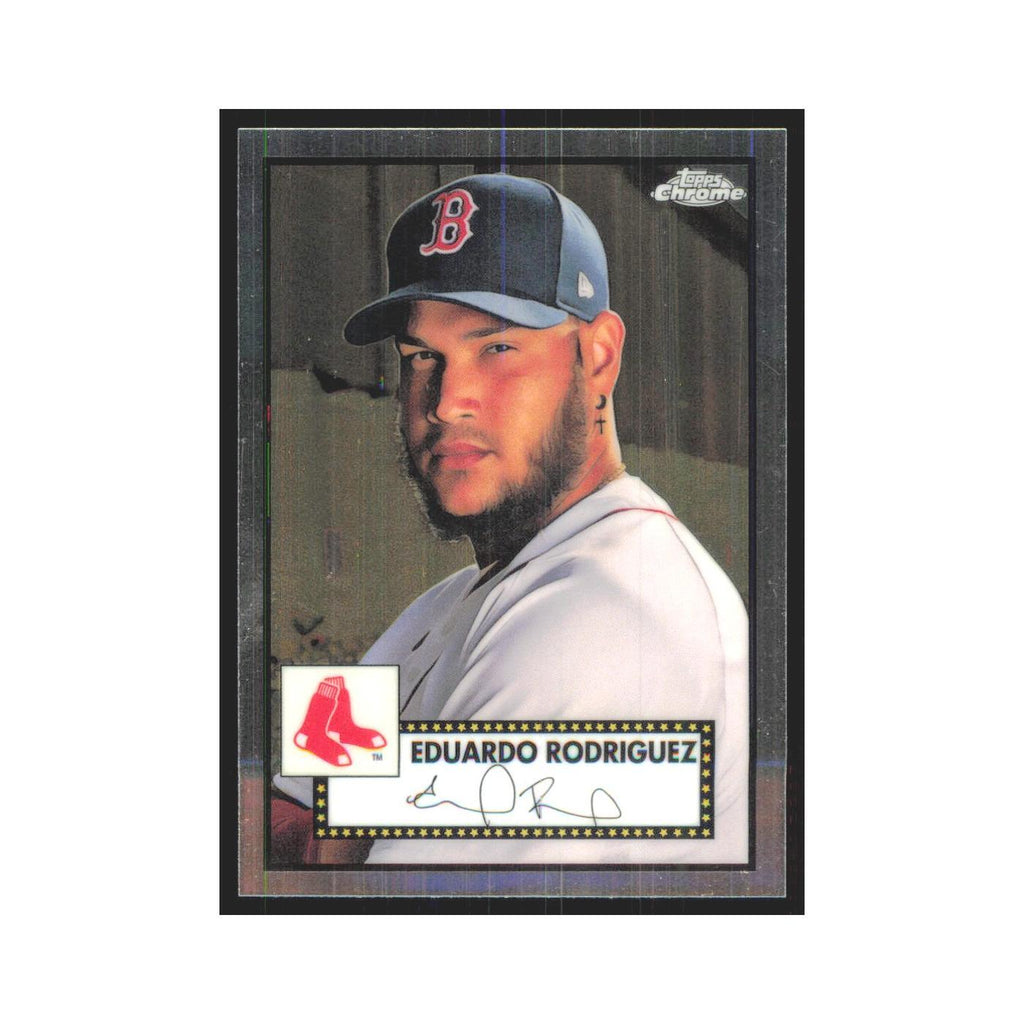 2021 Topps Chrome Eduardo Rodriguez Red Sox #431