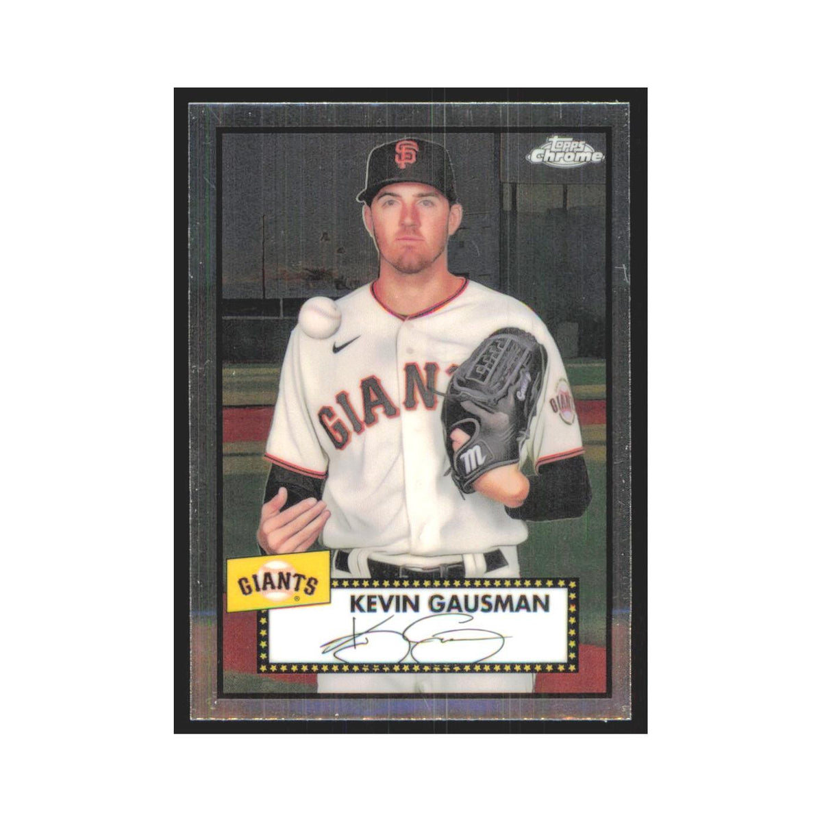 2021 Topps Chrome Kevin Gausman Giants #490