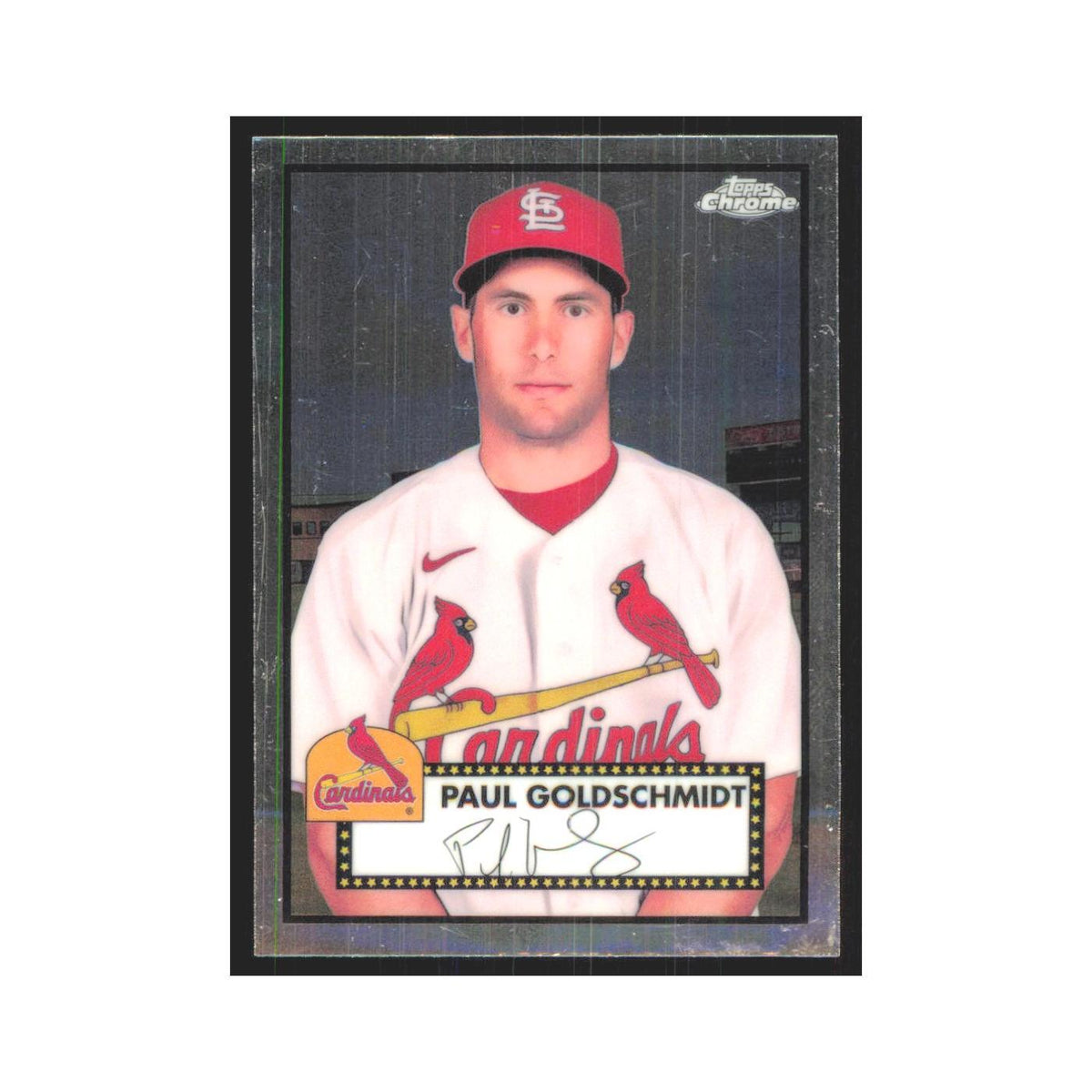 2021 Topps Chrome Paul Goldschmidt Cardinals #209