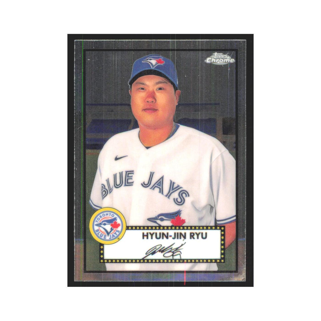 2021 Topps Chrome Hyun-Jin Ryu Blue Jays #332