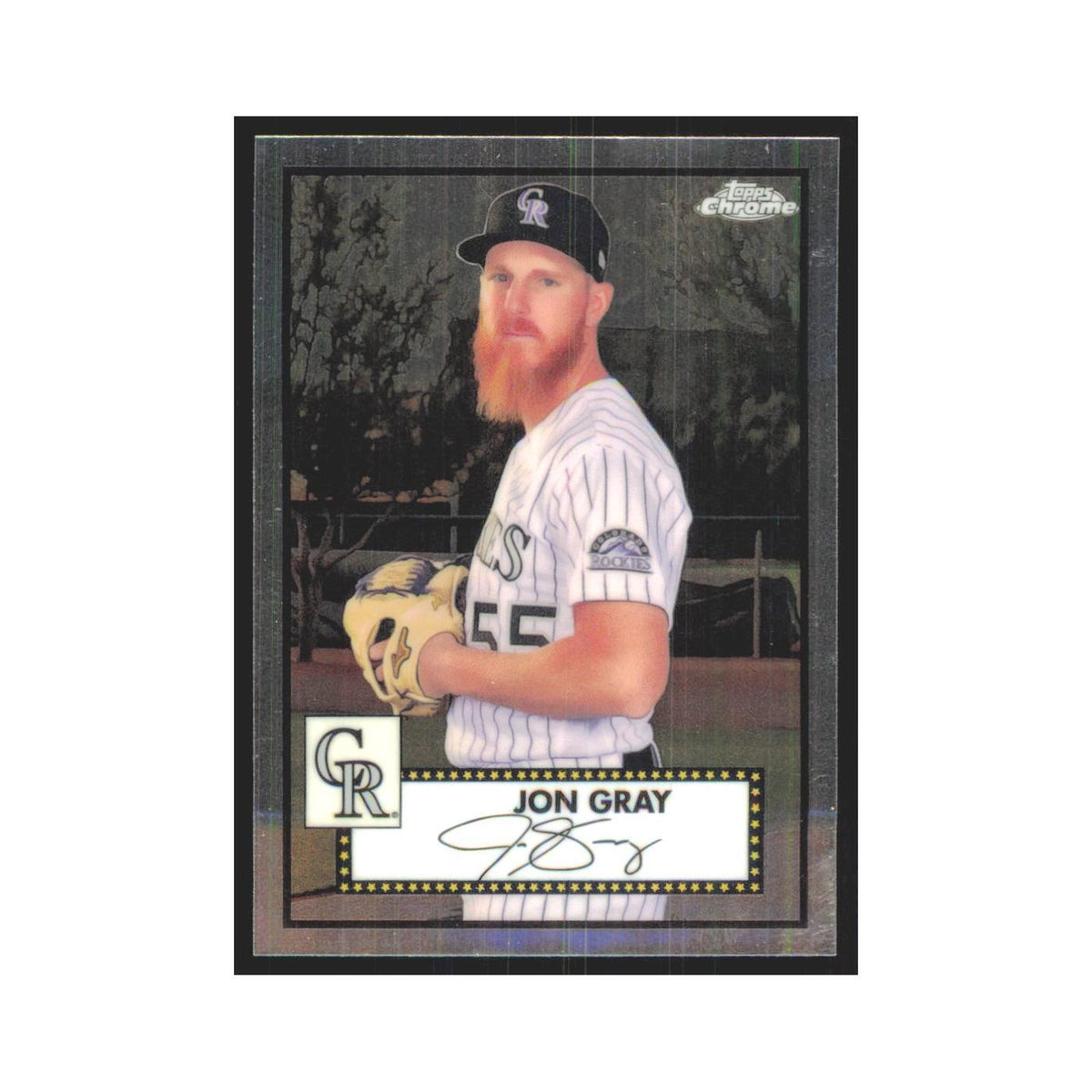 2021 Topps Chrome Jon Gray Rockies #363