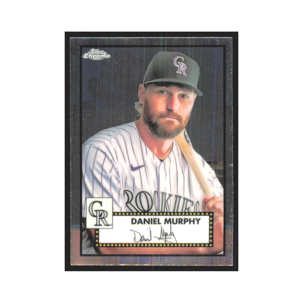 2021 Topps Chrome Daniel Murphy Rockies #461