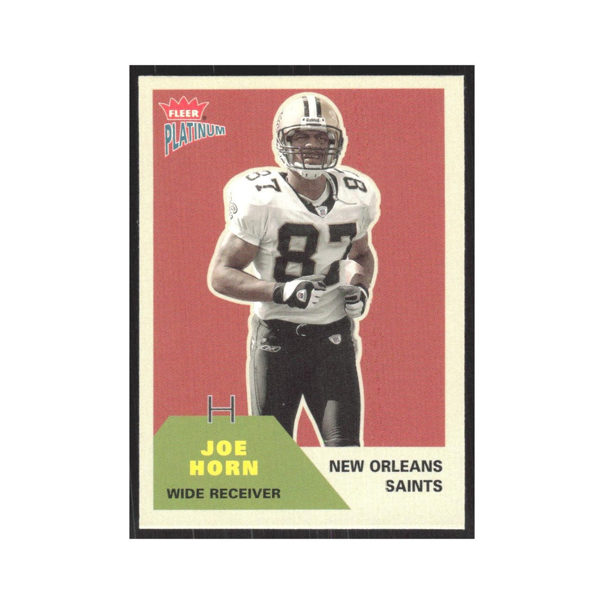 2002 Fleer Platinum Joe Horn Saints #151