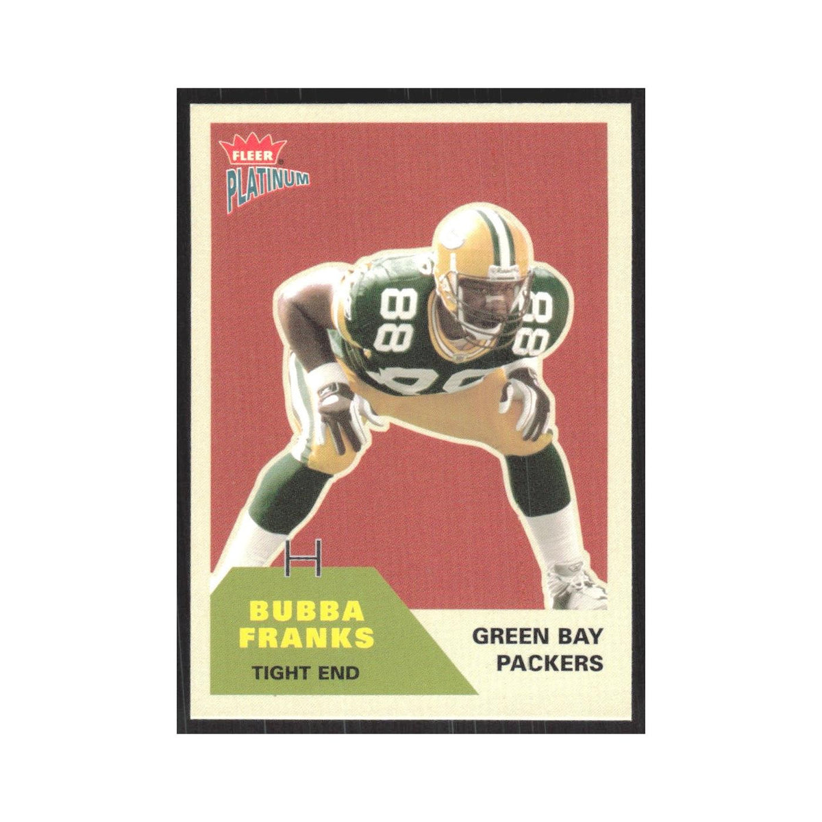 2002 Fleer Platinum Bubba Franks Packers #192