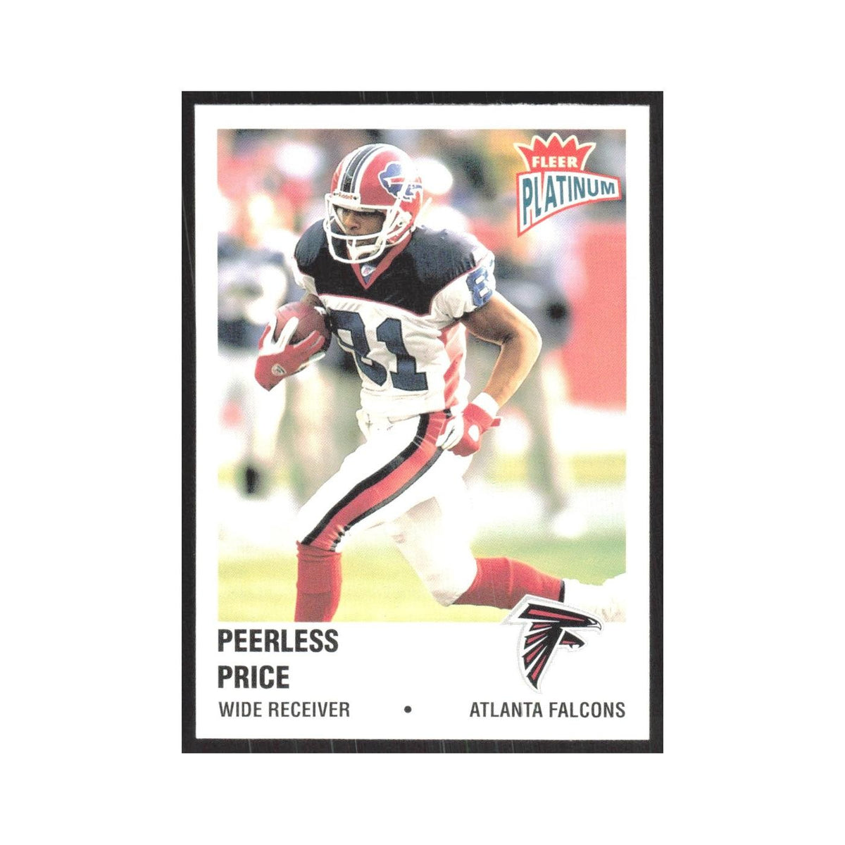 2002 Fleer Platinum Peerless Price Falcons #76