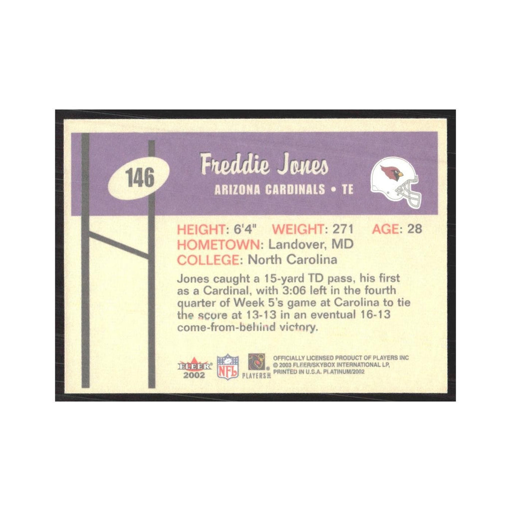 2002 Fleer Platinum Freddie Jones Cardinals #146