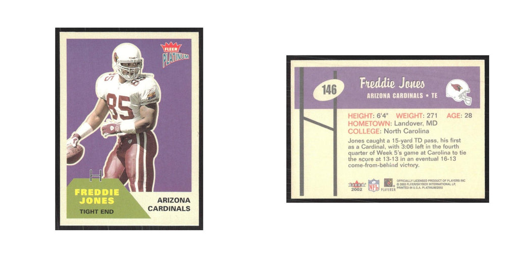 2002 Fleer Platinum Freddie Jones Cardinals #146