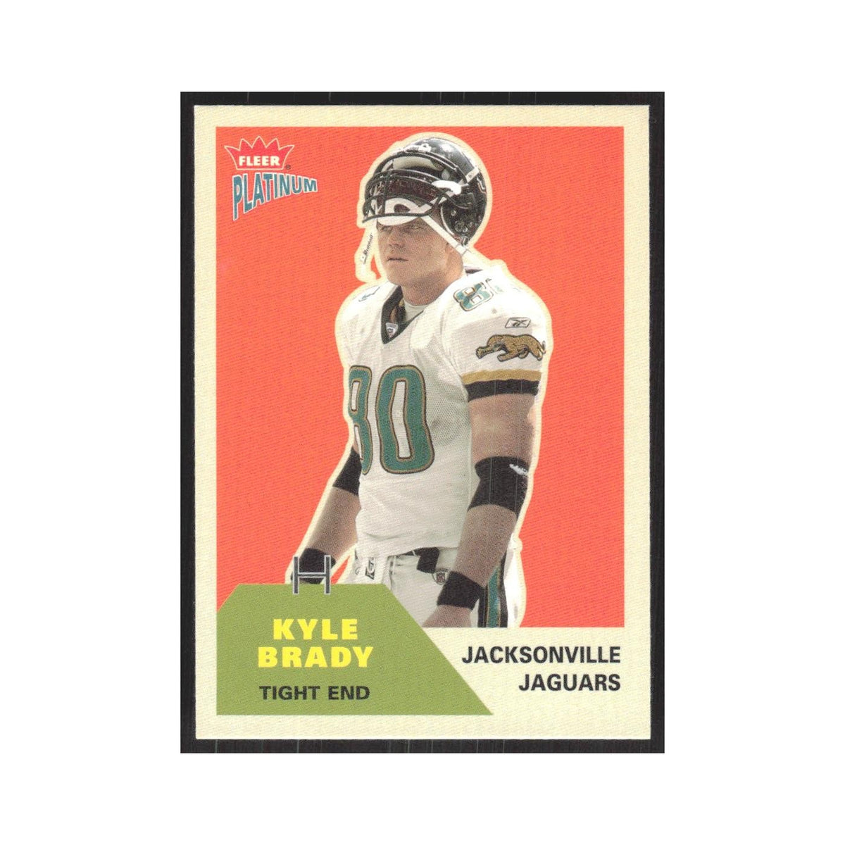 2002 Fleer Platinum Kyle Brady Jaguars #171